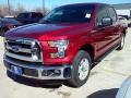 Ford F150 XLT SuperCrew Ruby Red Metallic photo #9