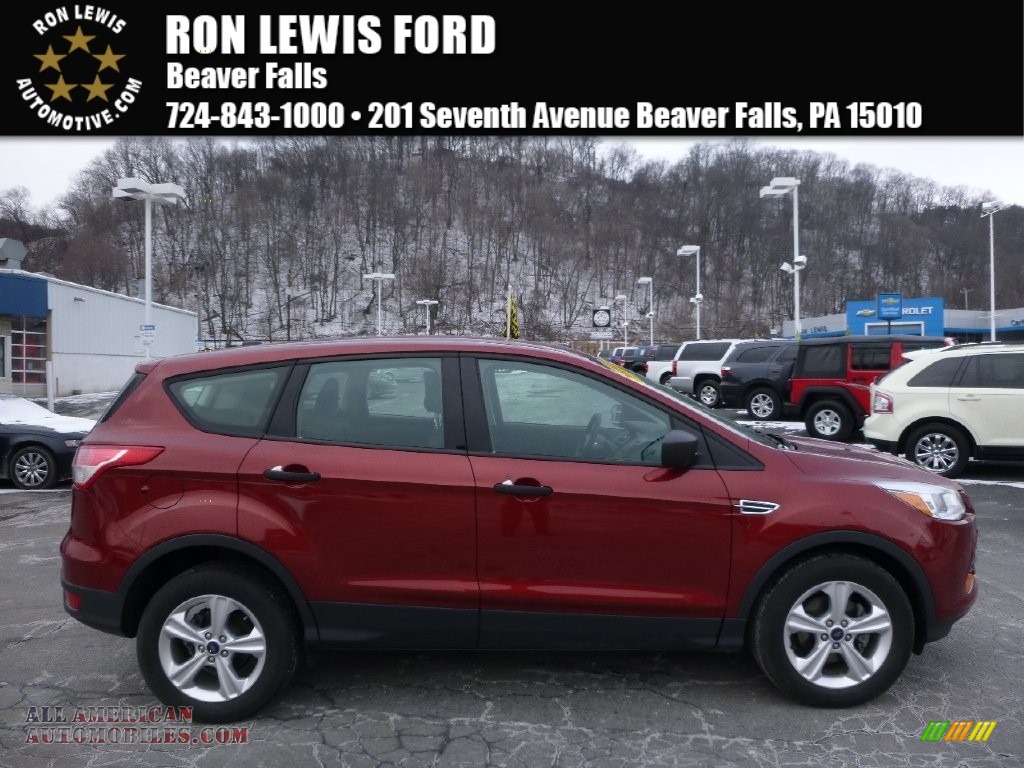 Sunset / Charcoal Black Ford Escape S
