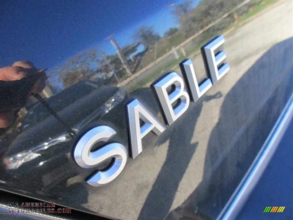 2009 Sable Sedan - Tuxedo Black Metallic / Medium Light Stone photo #5