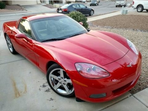 Victory Red 2007 Chevrolet Corvette Coupe