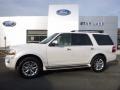 Ford Expedition Limited 4x4 White Platinum Metallic Tricoat photo #1
