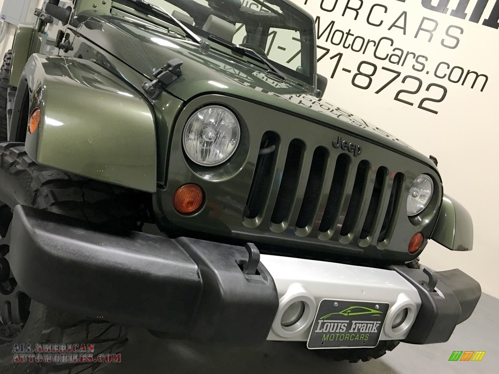 2008 Wrangler Unlimited Sahara 4x4 - Jeep Green Metallic / Dark Khaki/Medium Khaki photo #26