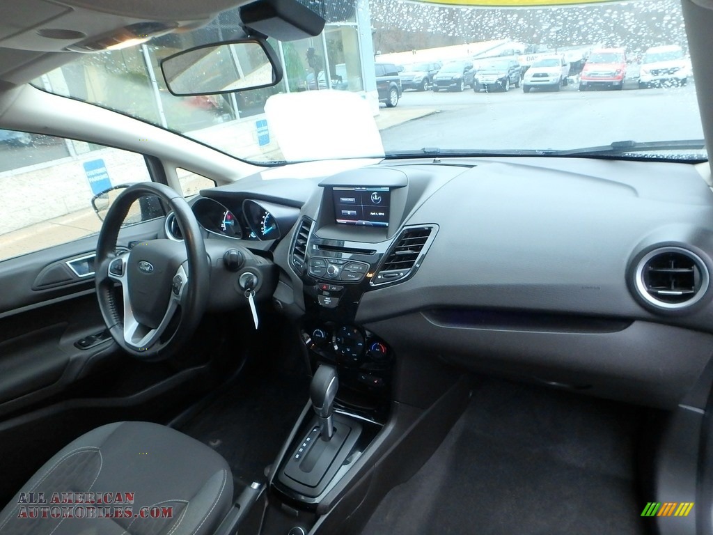 2014 Fiesta SE Hatchback - Storm Gray / Charcoal Black photo #12