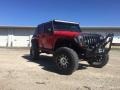 Jeep Wrangler Unlimited X 4x4 Flame Red photo #3