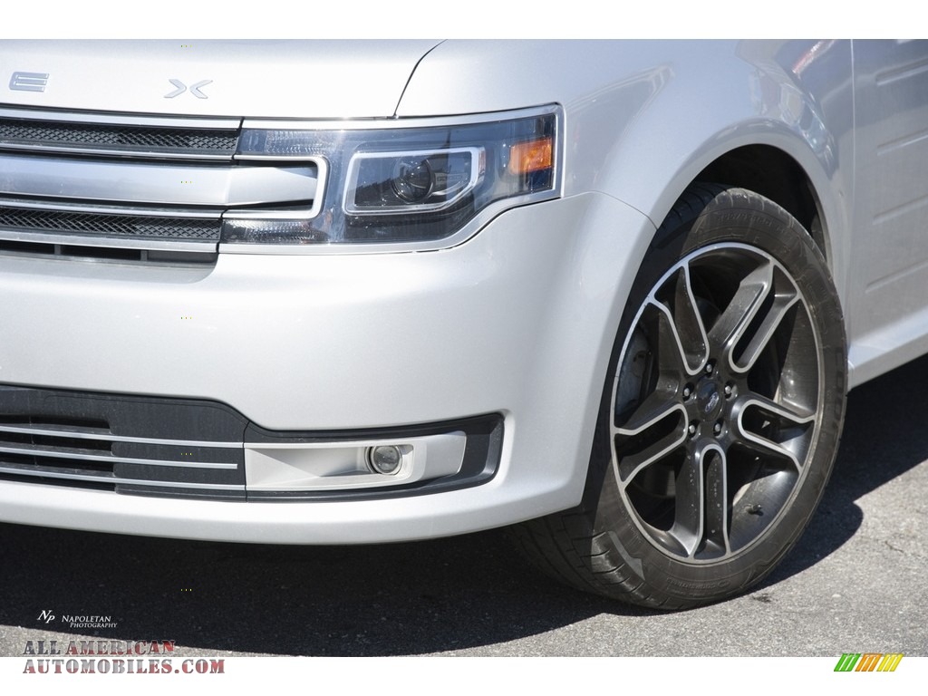 2014 Flex Limited EcoBoost AWD - Ingot Silver / Charcoal Black photo #3