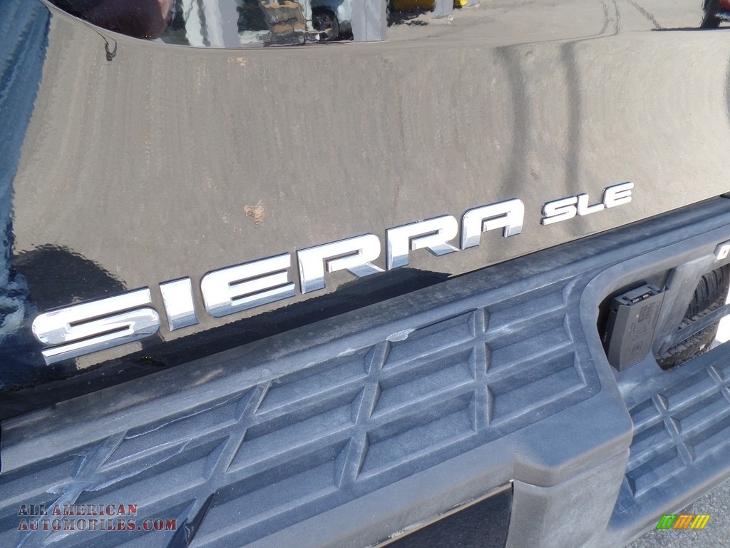 2013 Sierra 1500 SLE Crew Cab 4x4 - Onyx Black / Ebony photo #14