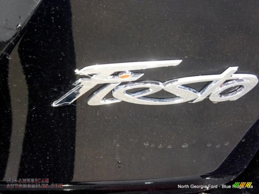 2016 Fiesta S Sedan - Shadow Black / Charcoal Black photo #34