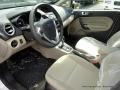 Ford Fiesta SE Hatchback White Platinum Metallic Tri-coat photo #28