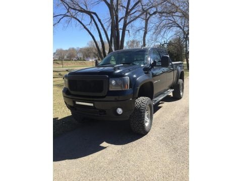 Onyx Black 2012 GMC Sierra 2500HD Denali Crew Cab 4x4