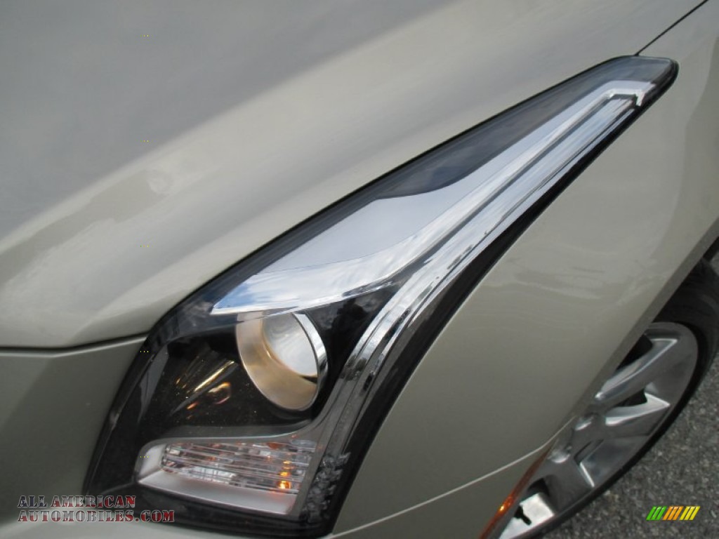 2013 ATS 2.0L Turbo Luxury AWD - Silver Coast Metallic / Light Platinum/Brownstone Accents photo #26