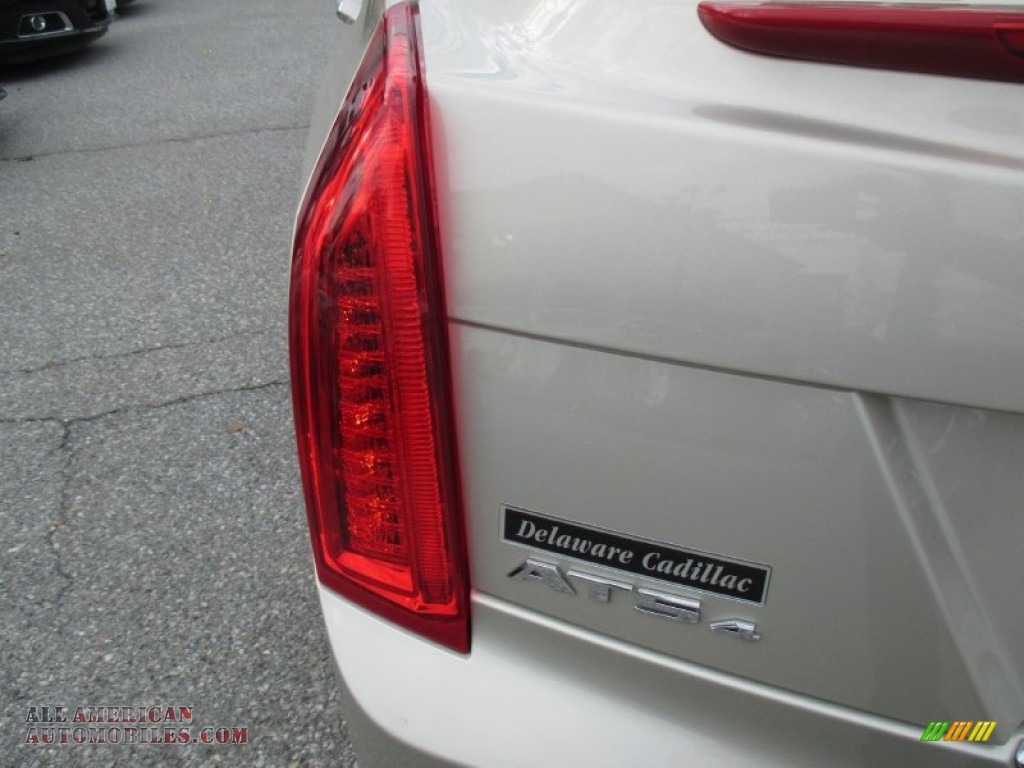 2013 ATS 2.0L Turbo Luxury AWD - Silver Coast Metallic / Light Platinum/Brownstone Accents photo #29