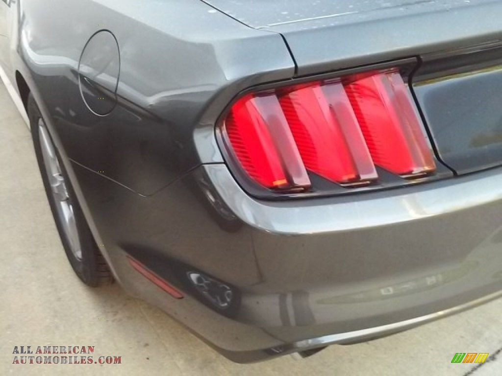 2016 Mustang V6 Coupe - Magnetic Metallic / Ebony photo #7