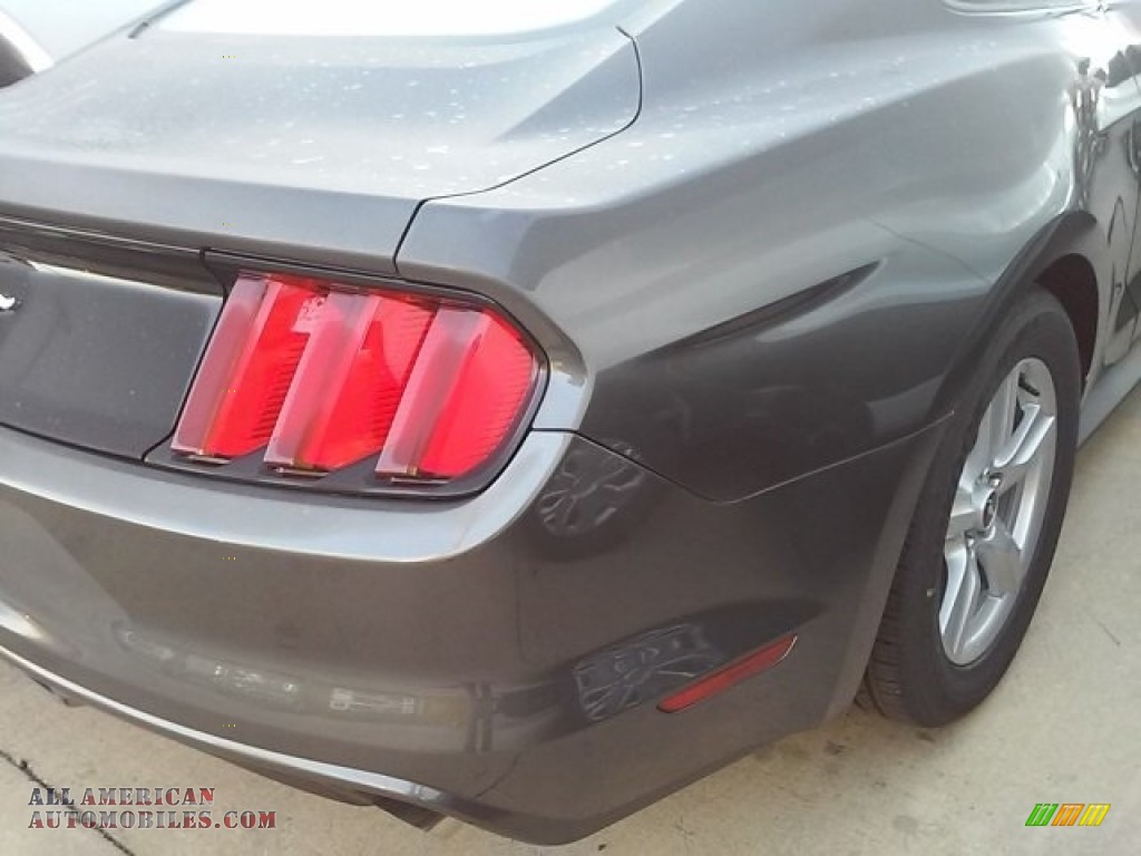 2016 Mustang V6 Coupe - Magnetic Metallic / Ebony photo #10