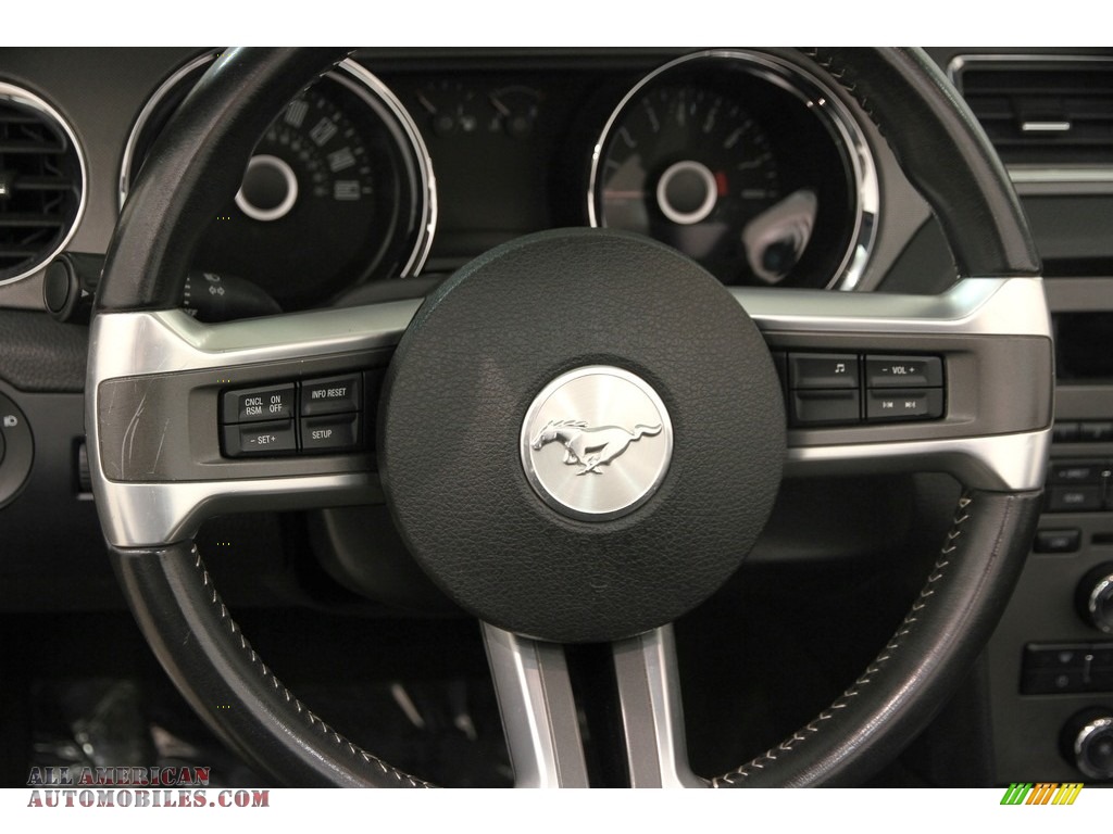 2014 Mustang V6 Convertible - Black / Charcoal Black photo #8