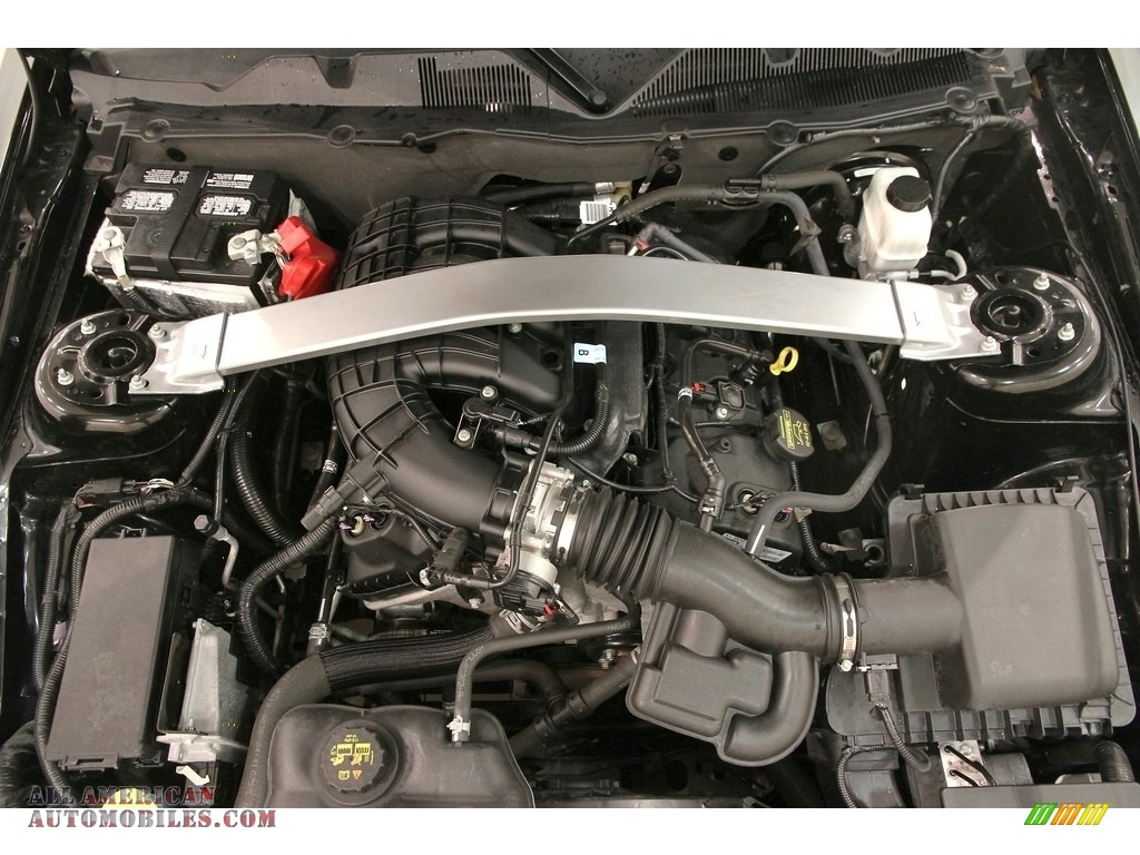 2014 Mustang V6 Convertible - Black / Charcoal Black photo #17