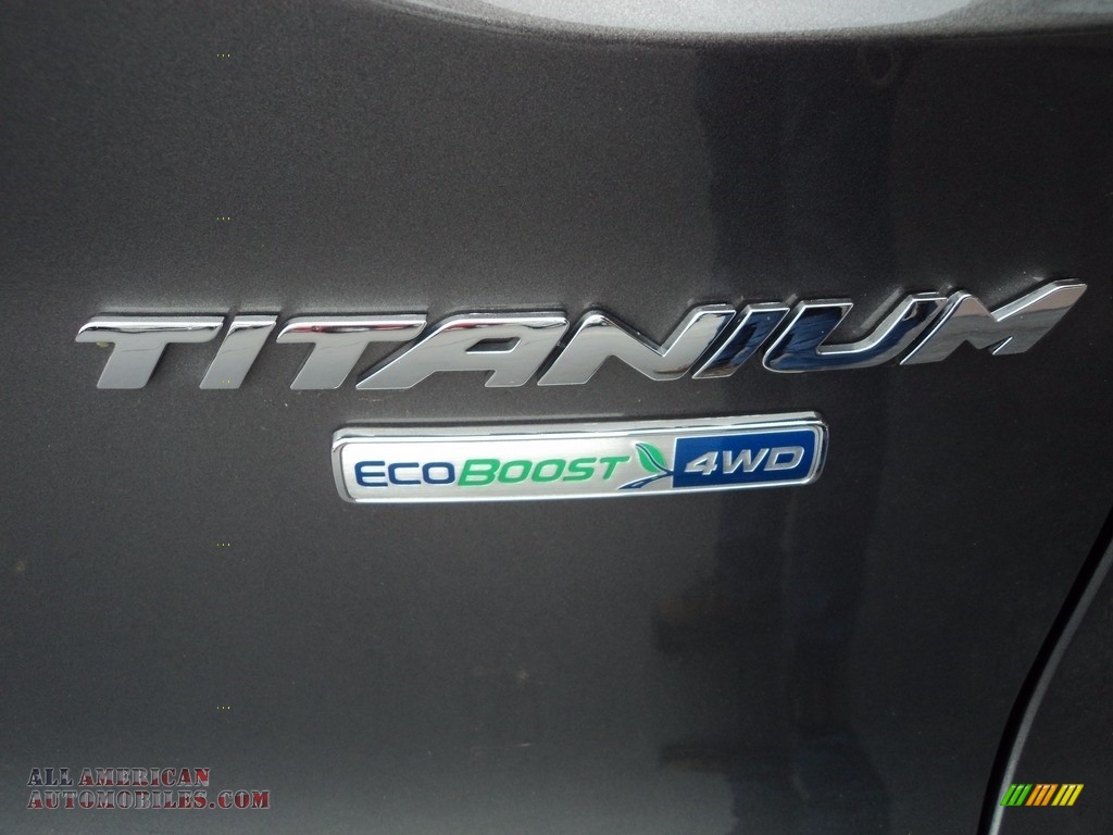 2013 Escape Titanium 2.0L EcoBoost 4WD - Sterling Gray Metallic / Charcoal Black photo #32