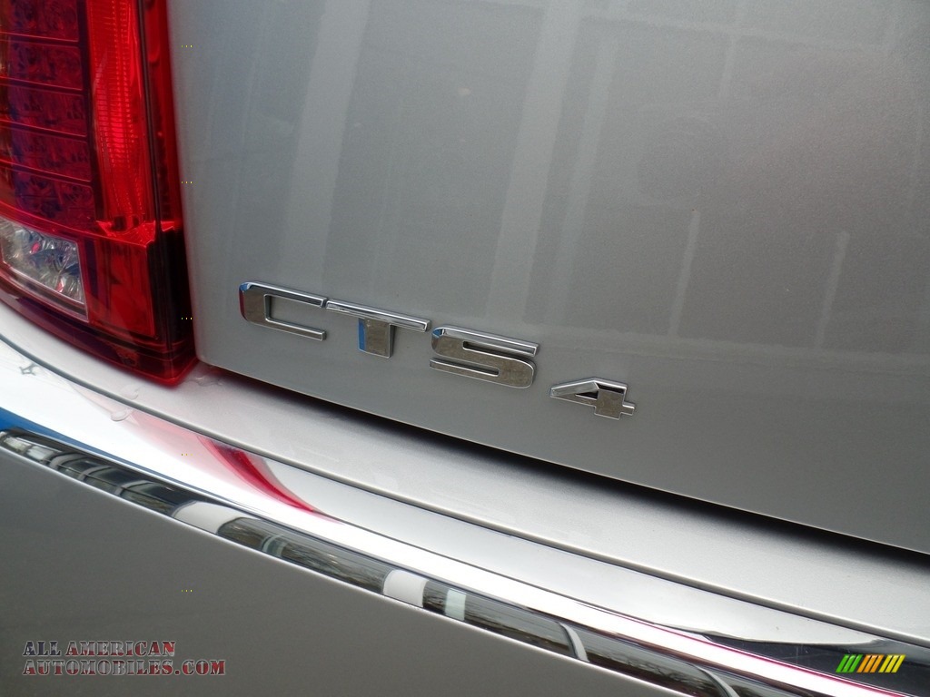2012 CTS 4 3.0 AWD Sedan - Radiant Silver Metallic / Ebony/Ebony photo #10