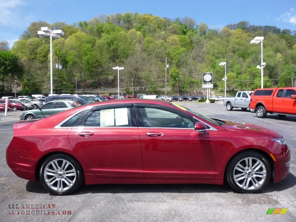 Ruby Red / Charcoal Black Lincoln MKZ 3.7L V6 FWD