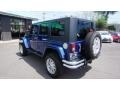 Jeep Wrangler Unlimited Sahara 4x4 Deep Water Blue Pearl photo #3