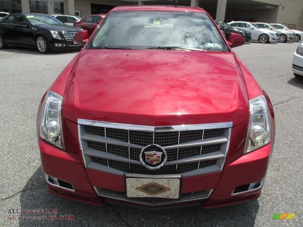 2010 CTS 4 3.6 AWD Sedan - Crystal Red Tintcoat / Cashmere/Cocoa photo #9