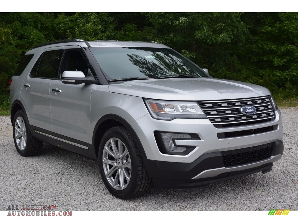 2016 Ford Explorer Limited in Ingot Silver Metallic C81335 All