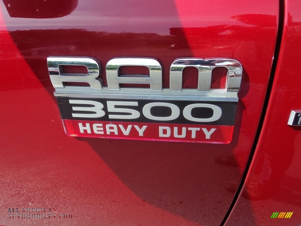 2008 Ram 3500 SLT Quad Cab 4x4 Dually - Inferno Red Crystal Pearl / Medium Slate Gray photo #24