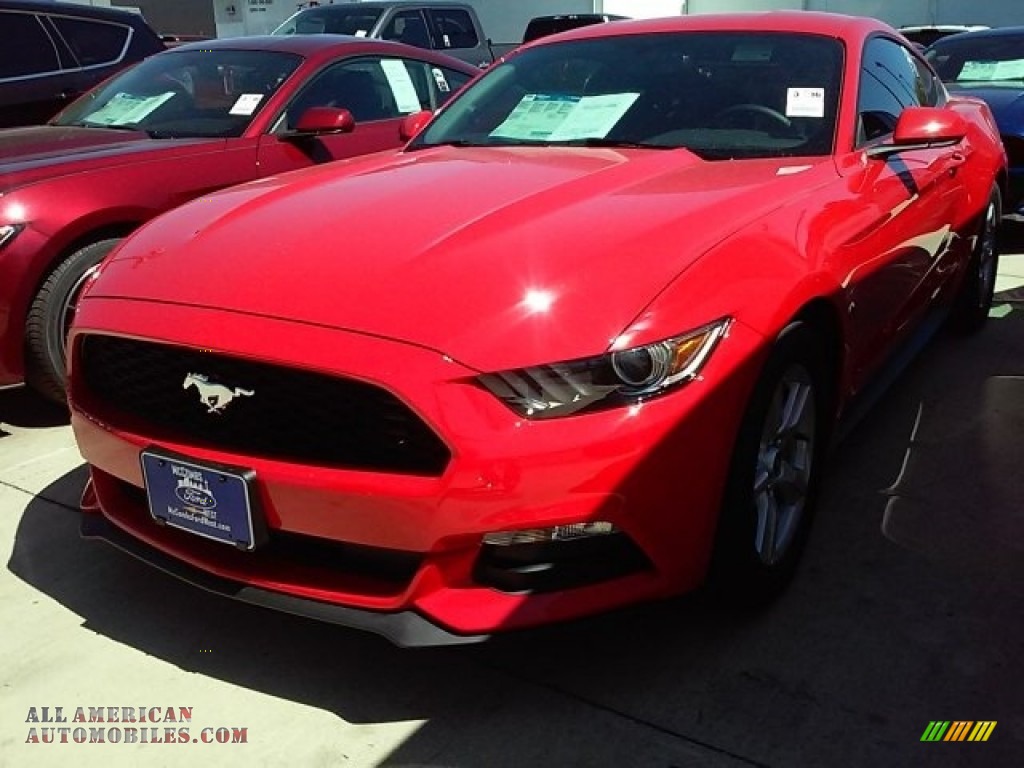 2016 Mustang V6 Coupe - Race Red / Ebony photo #14