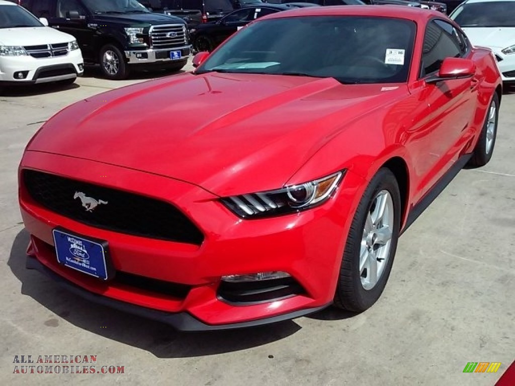 2016 Mustang V6 Coupe - Race Red / Ebony photo #7