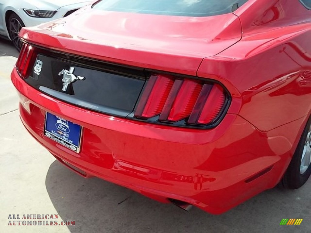 2016 Mustang V6 Coupe - Race Red / Ebony photo #14