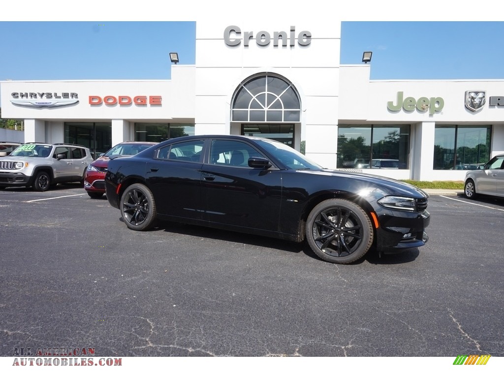 2016 Charger R/T - Pitch Black / Black photo #1