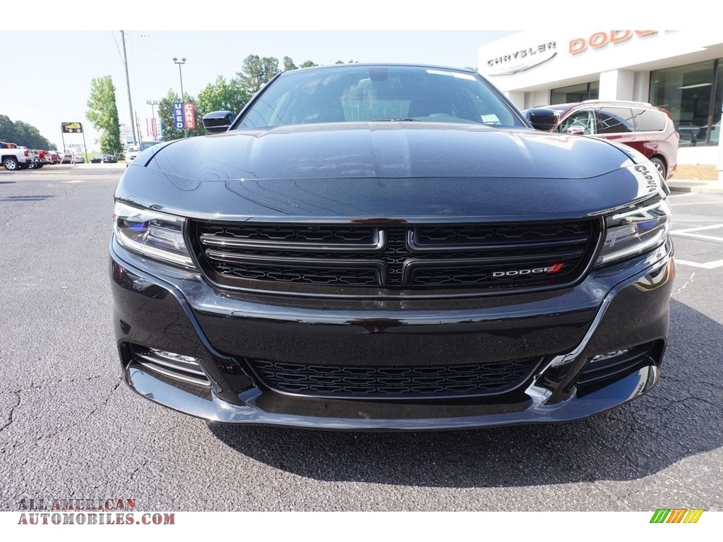 2016 Charger R/T - Pitch Black / Black photo #2