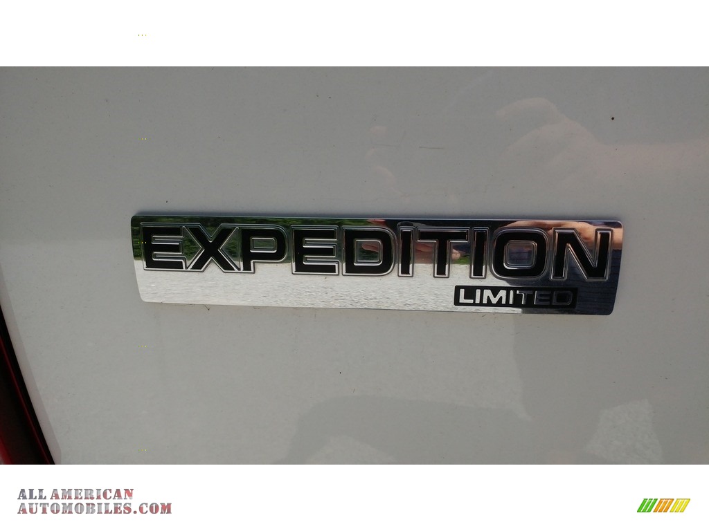 2012 Expedition Limited 4x4 - White Platinum Tri-Coat / Stone photo #5