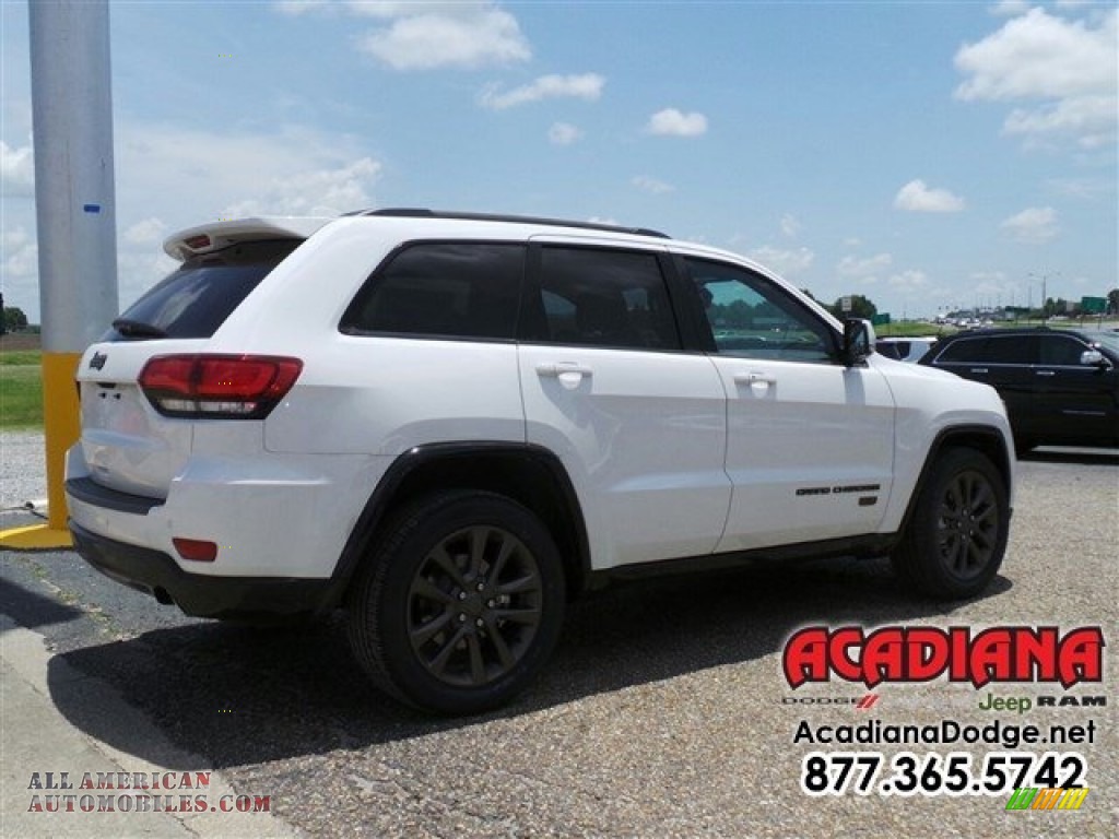 2016 Grand Cherokee Limited 75th Anniversary Edition - Bright White / Black/Light Frost Beige photo #3