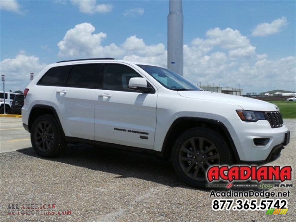 2016 Grand Cherokee Limited 75th Anniversary Edition - Bright White / Black/Light Frost Beige photo #4