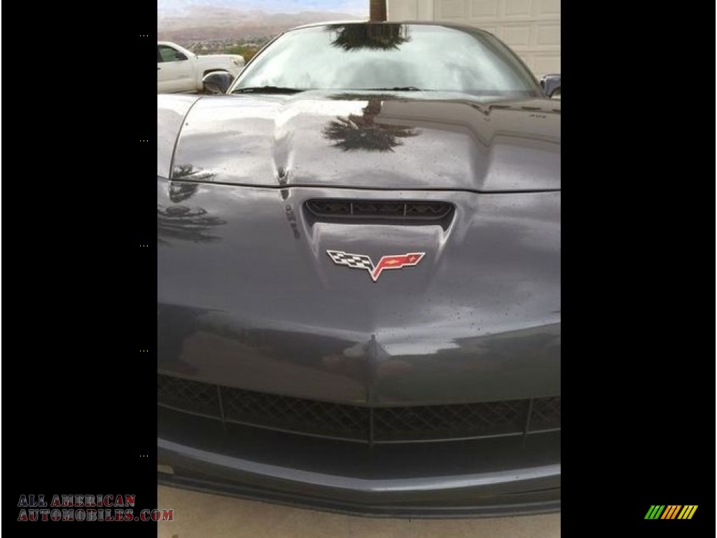 2010 Corvette Grand Sport Coupe - Cyber Gray Metallic / Ebony Black photo #8