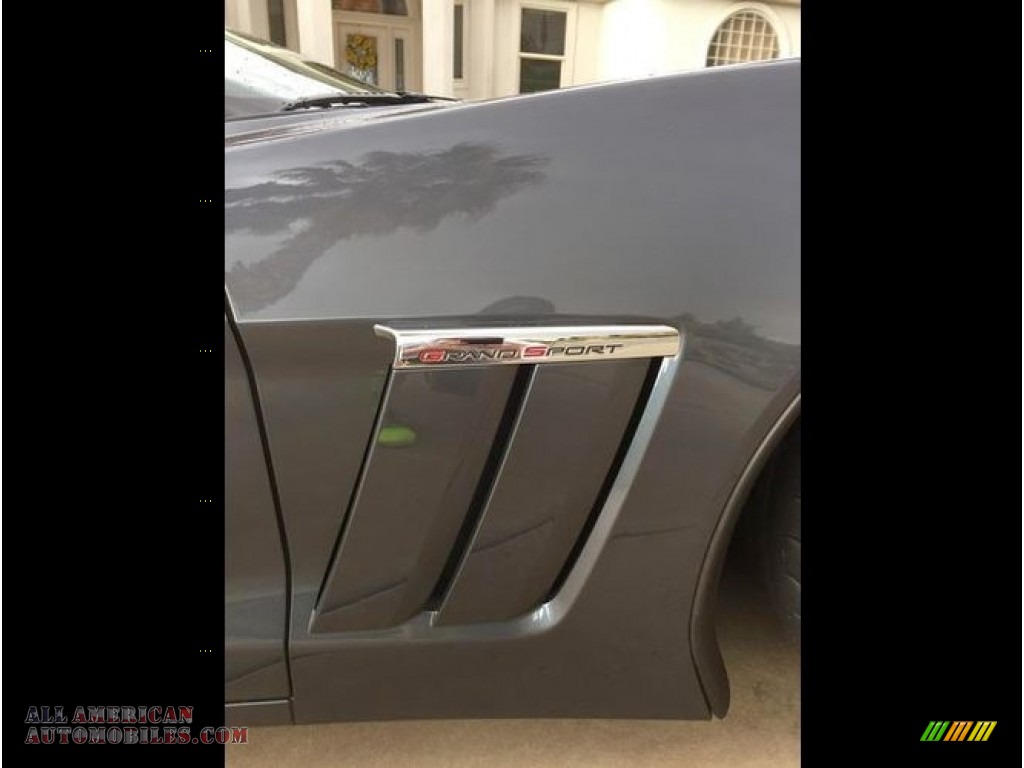 2010 Corvette Grand Sport Coupe - Cyber Gray Metallic / Ebony Black photo #12
