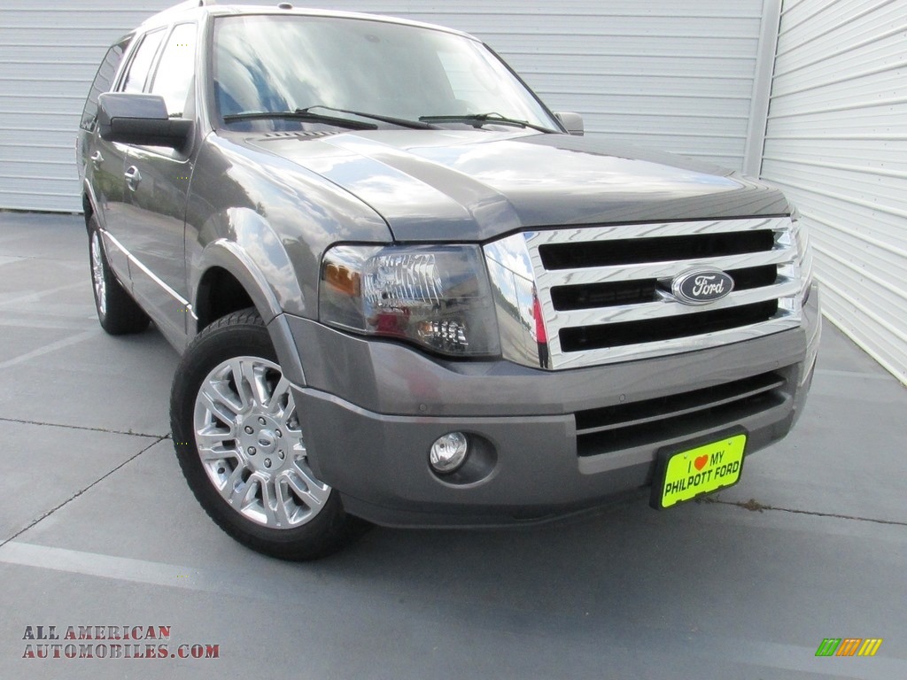 2014 Expedition Limited - Sterling Gray / Charcoal Black photo #2