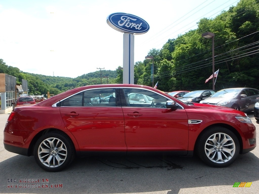 Ruby Red / Charcoal Black Ford Taurus Limited