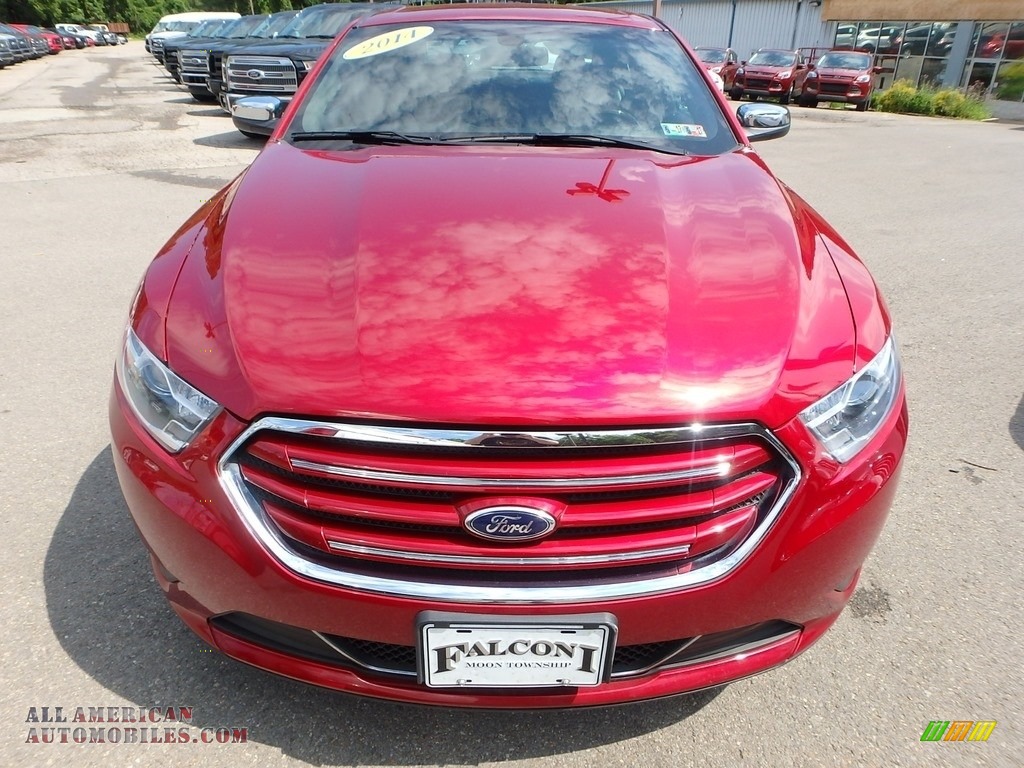 2014 Taurus Limited - Ruby Red / Charcoal Black photo #6