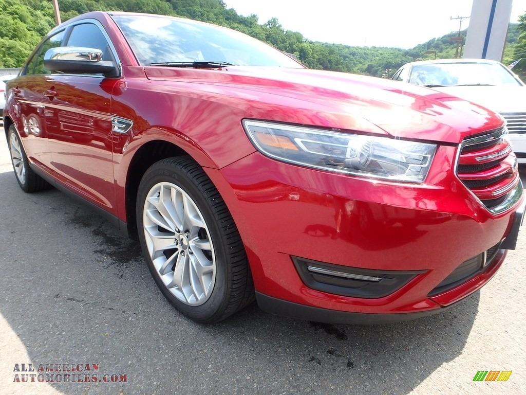 2014 Taurus Limited - Ruby Red / Charcoal Black photo #7