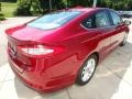 Ford Fusion SE Ruby Red Metallic photo #5