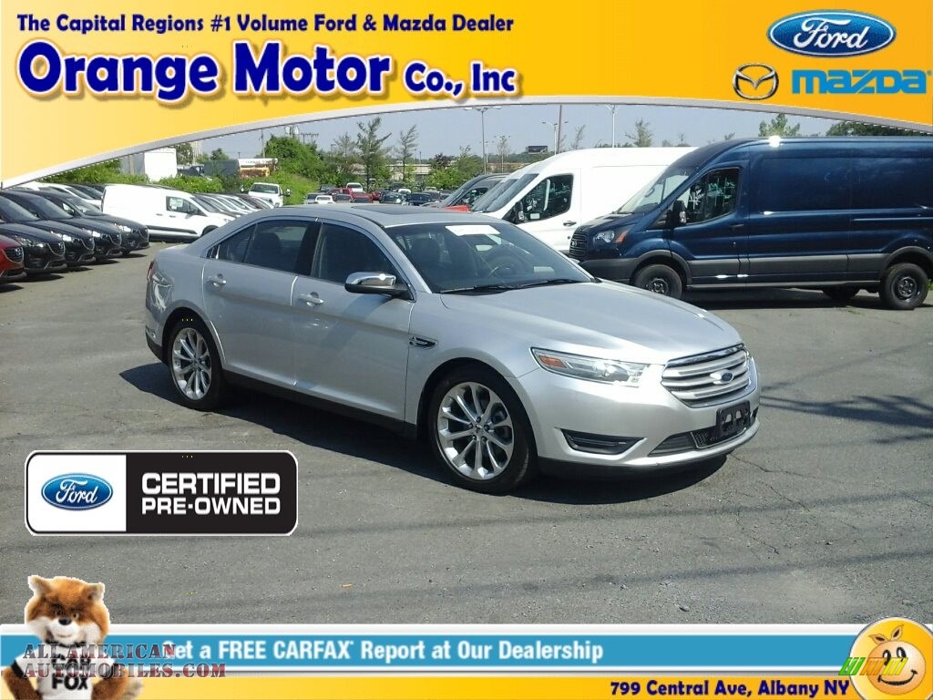 Ingot Silver / Charcoal Black Ford Taurus Limited