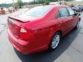 Ford Fusion SEL V6 Red Candy Metallic photo #7