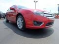 Ford Fusion SEL V6 Red Candy Metallic photo #11