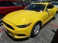 Ford Mustang V6 Coupe Triple Yellow Tricoat photo #2