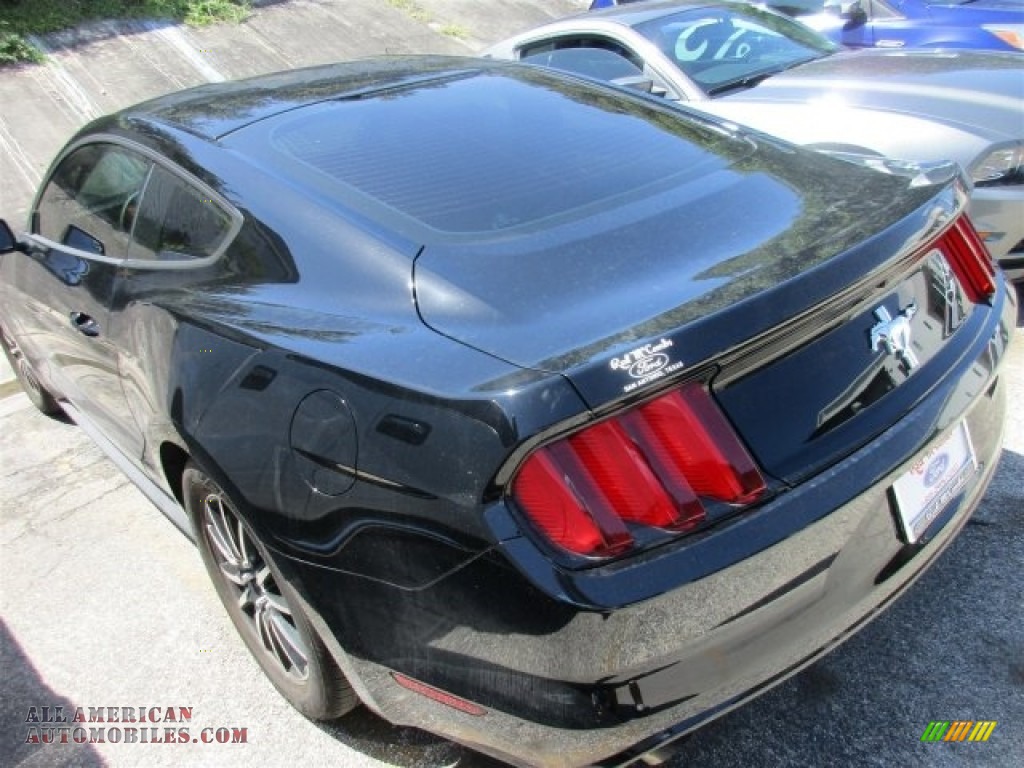 2015 Mustang V6 Coupe - Black / Ebony photo #4