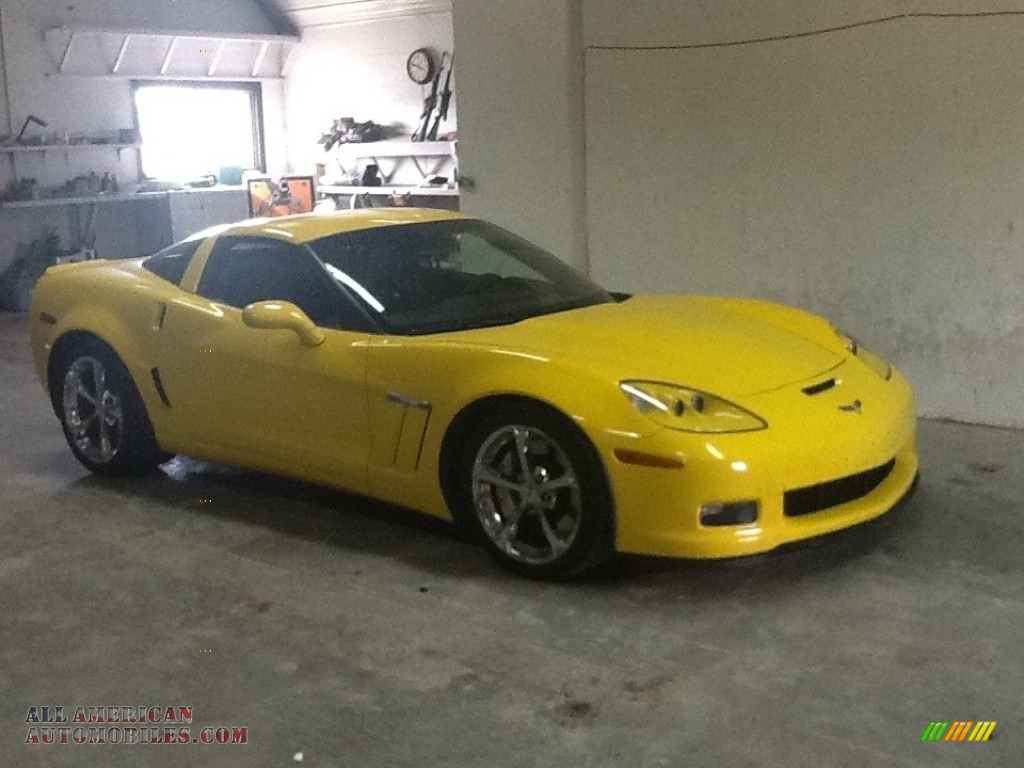 2010 Corvette Grand Sport Coupe - Velocity Yellow / Ebony Black photo #4