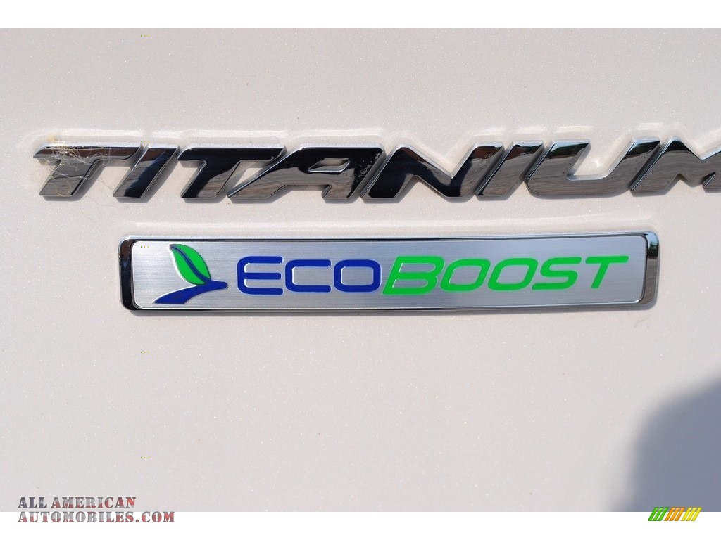 2014 Escape Titanium 2.0L EcoBoost - White Platinum / Medium Light Stone photo #32