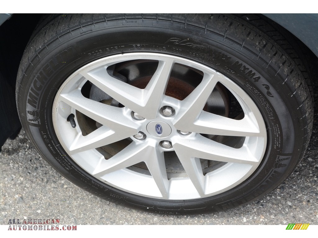 2012 Fusion SEL V6 AWD - Steel Blue Metallic / Charcoal Black photo #23