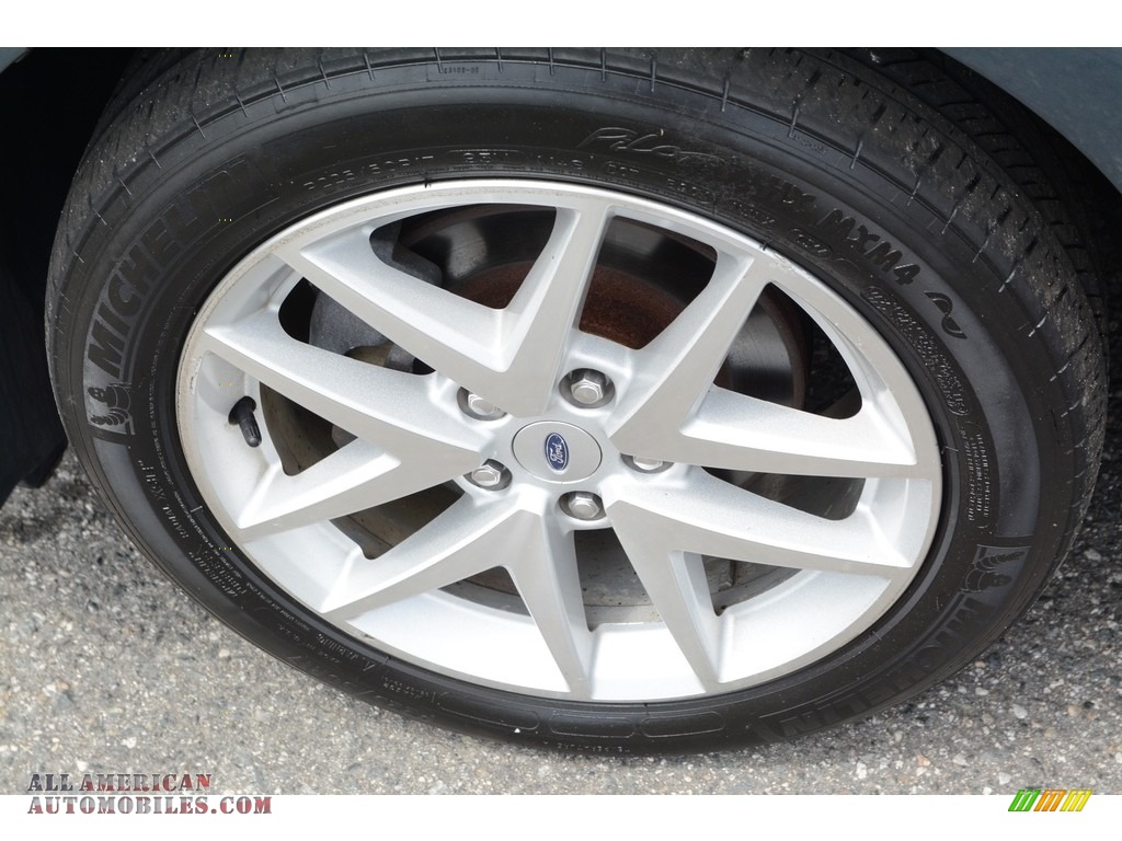 2012 Fusion SEL V6 AWD - Steel Blue Metallic / Charcoal Black photo #24